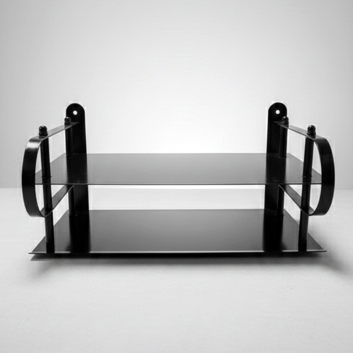 Wall Mounted Router Stand (Black)
