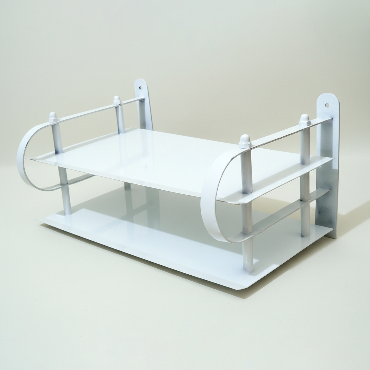 Wall Mounted Router Stand-White